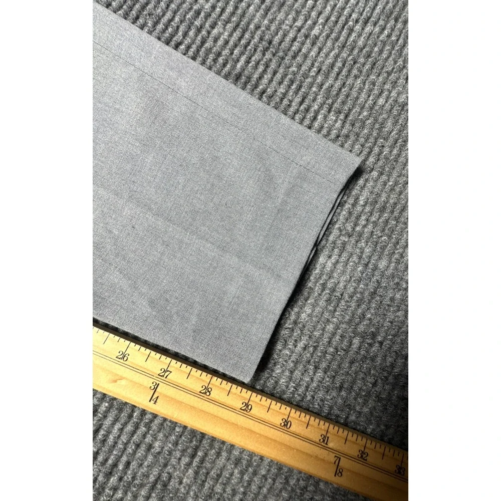 ASOS DESIGN Dress Pants Mens 29x29 Gray Slim Fit Flat Front